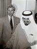 Pieter Andringa Jr with Prince Sultan bin Abdulaziz of the Kingdom of Saudi Arabia